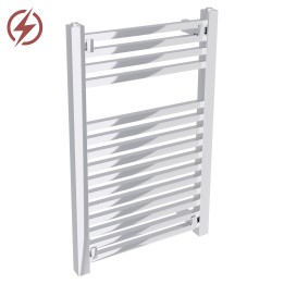 500mm  x 800mm  Atlas Electric Chrome Designer Towel Rail