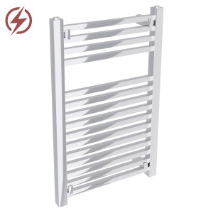 500mm (w) x 800mm (h) Atlas Electric Chrome Designer Towel Rail (Single Heat or Thermostatic Option)