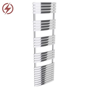 500mm (w) x 1742mm (h) Electric Solar Chrome Designer Towel Rail (Single Heat or Thermostatic Option)