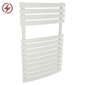 500mm (w) x 788mm (h) Electric Solar White Designer Towel Rail (Single Heat or Thermostatic Option)