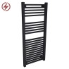 500mm x 1200mm Electric Atlas Black Heated Towel Rails
