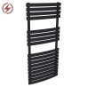 500mm (w) x 1106mm (h) Electric Solar Black  Towel Rails