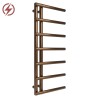 500mm (w) x 1200mm (h) Mira Brushed Bronze Electric Towel Rails