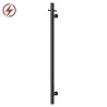 100mm (w) x 1100mm (h) Matt Black Stainless Steel Dry Electric Coat Robe Hanger/Dryer (In-Built Controller)