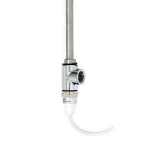 Chrome Dual Fuel Kit - T-Piece & RICA Fixed Temp Heating Element - 150W to 800W