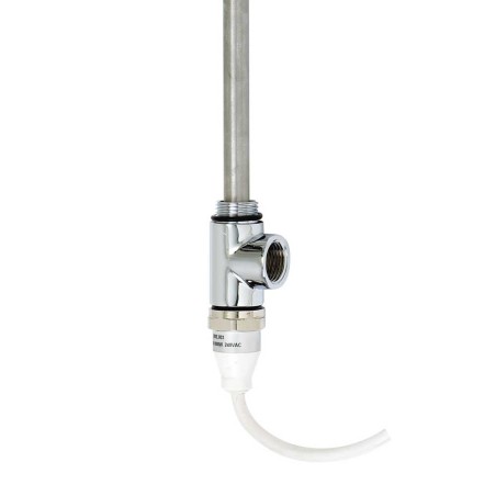 Chrome Dual Fuel Kit T-Piece & RICA Fixed Temp Heating Element