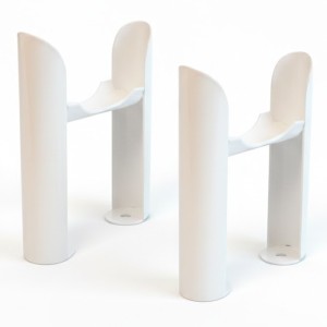 Slip on Feet for Korona 2,3 or 4 White Column Radiators (Pair)