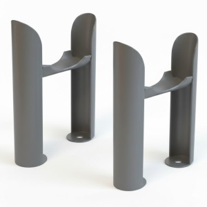 Slip on Feet for Korona 2,3 or 4 Column Graphex Radiators (Pair)