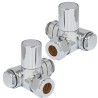 Single Heat Electric Chrome Dual Fuel Valve Kits
