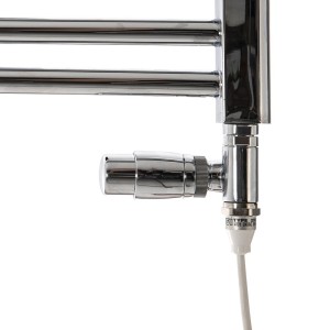 Single Heat Electric Chrome Thermostatic Dual Fuel Valve Kits (150W to 800W Fixed Temperature Elements)