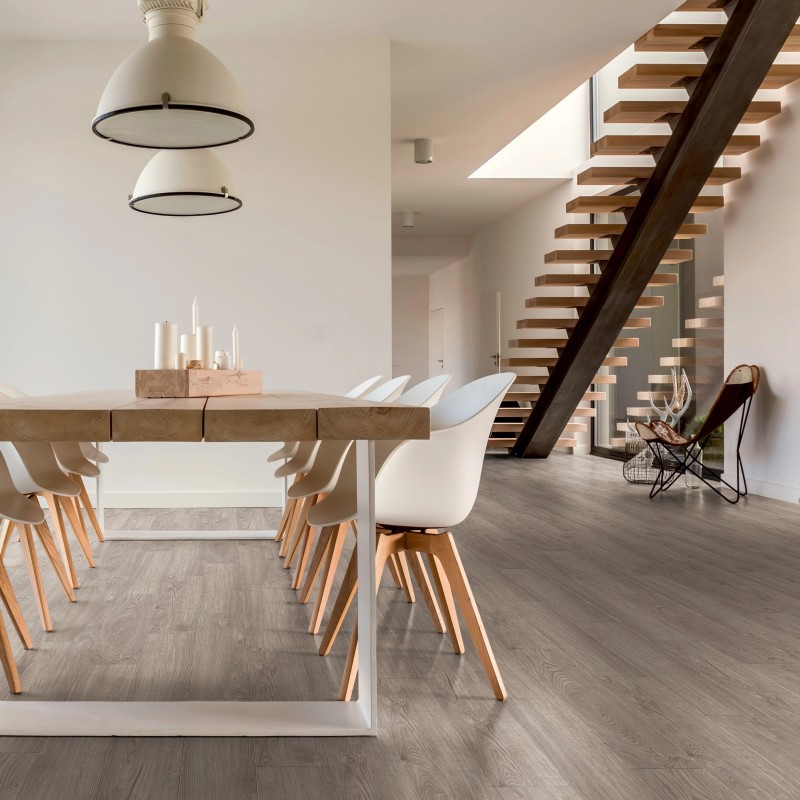 Luvanto Winter Oak - Click Plus Wood Luxury Vinyl Flooring - 228mm x 1220mm - Insitu