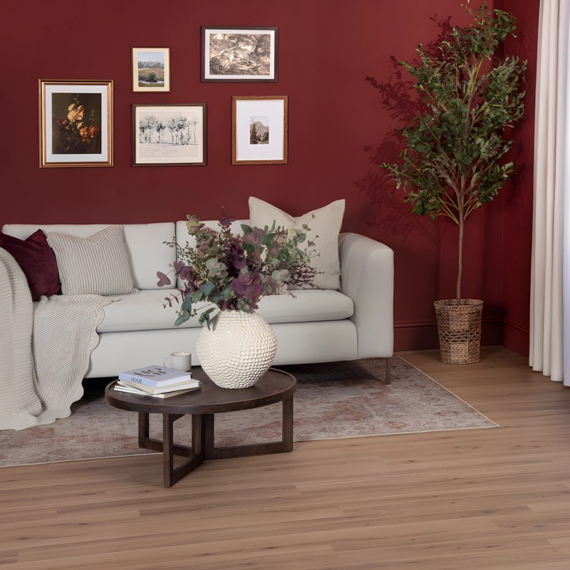 Luvanto Monarch Oak - Click Plus Wood Luxury Vinyl Flooring - 228mm x 1220mm - Insitu