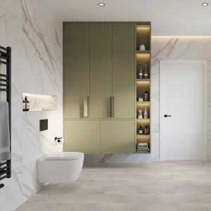 Luvanto Dove Stone - Click Plus Stone Luxury Vinyl Flooring - 305mm x 610mm
