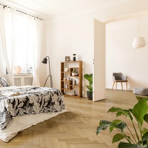 Luvanto Classic Oak - Premium Click Plus Herringbone Luxury Vinyl Flooring - 126mm x 630mm