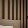 Tuscan Natural Oak Acoustic Slat Wall Panel - 2400mm x 608mm