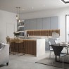 Tuscan Smoked Oak Acoustic Slat Wall Panel - 2400mm x 608mm - Single