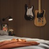 Tuscan Smoked Oak Acoustic Slat Wall Panel - 2400mm x 608mm - Single