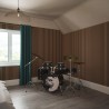 Tuscan Smoked Oak Acoustic Slat Wall Panel - 2400mm x 608mm - Single