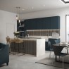 Tuscan Misty Grey Acoustic Slat Wall Panel - 2400mm x 608mm - Single