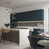 Tuscan Misty Grey Acoustic Slat Wall Panel - 2400mm x 608mm - Single