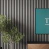 Tuscan Misty Grey Acoustic Slat Wall Panel - 2400mm x 608mm - Single