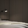 Tuscan Misty Grey Acoustic Slat Wall Panel - 2400mm x 608mm - Single