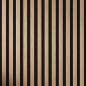 Tuscan Smoked Oak Acoustic Slat Wall Panel - 608mm (w) x 2400mm (h)