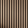 Tuscan Smoked Oak Acoustic Slat Wall Panel - 2400mm x 608mm - Close Up