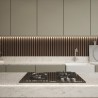 Tuscan Walnut Acoustic Slat Wall Panel - 2400mm x 608mm - Single
