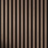 Tuscan Walnut Acoustic Slat Wall Panel - 2400mm x 608mm - Close Up