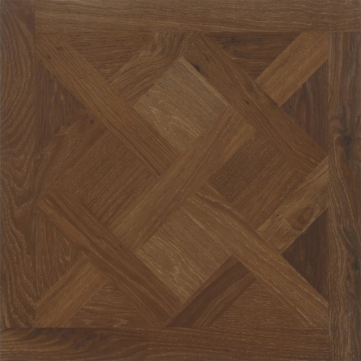 Luvanto Autumn Oak - Basketweave Click Plus Luxury Vinyl Flooring - 600mm x 600mm