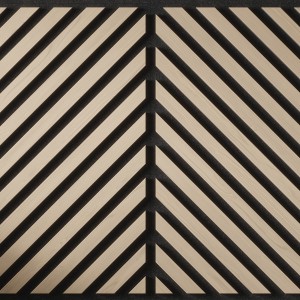 Tuscan Natural Oak Acoustic Slat Wall Chevron Square Tiles - 553mm (w) x 553mm (h) - Pack of 4