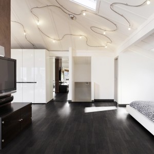 Luvanto Black Ash - Design Wood Luxury Vinyl Flooring - Glue Down - 152mm x 914mm