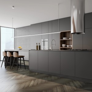 Luvanto Harbour Oak - Contemporary Herringbone Design Luxury Vinyl Flooring - Glue Down - 534mm x 107mm
