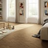Luvanto Country Oak - Contemporary Herringbone Design Luxury Vinyl Flooring - Glue Down - 534mm x 107mm