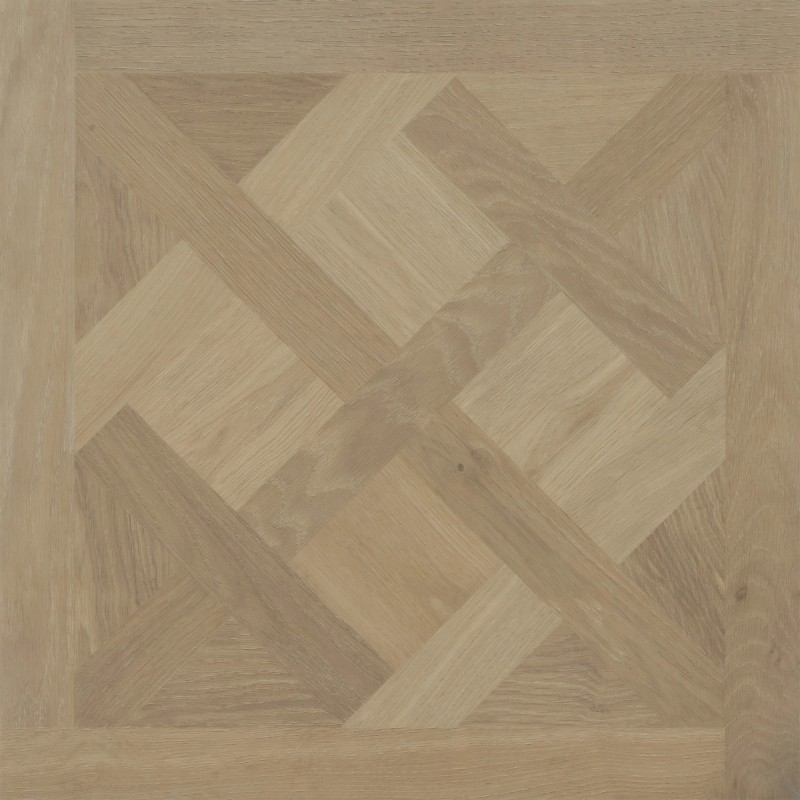 Luvanto Spring Oak - Premium Design Basketweave Design Luxury Vinyl Flooring - Glue Down - 600mm x 600mm