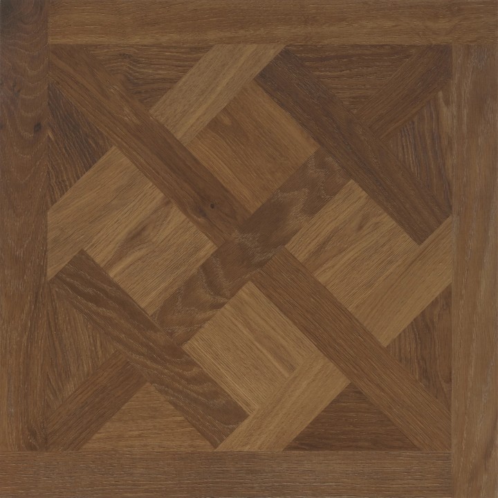 Luvanto Autumn Oak - Premium Design Basketweave Design Luxury Vinyl Flooring - Glue Down - 600mm x 600mm