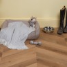 Luvanto Chelsea Oak - Premium Design Shaker Design Luxury Vinyl Flooring - Glue Down - 305mm x 1408mm - Insitu