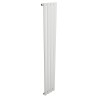 Ultraheat Sofi White Single Double Oval Vertical Radiators