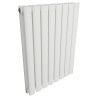 Ultraheat Sofi White Double Oval Tube Horizontal Radiators
