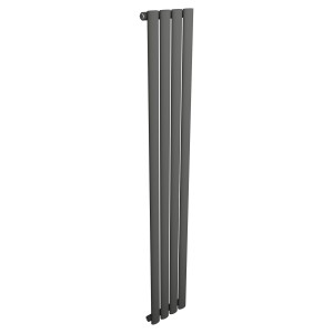 Ultraheat Sofi Anthracite Single & Double Oval Tube Vertical Radiators (10 Sizes)