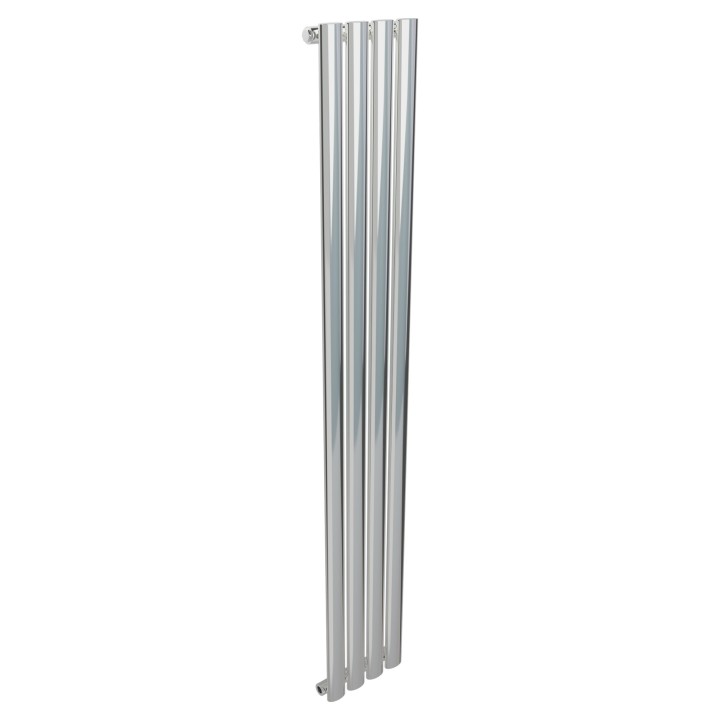 Ultraheat Sofi Chrome Single Oval Tube Vertical Radiators