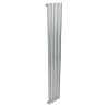 Ultraheat Sofi Chrome Single Oval Tube Vertical Radiators