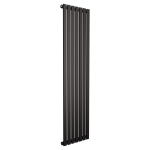 Ultraheat Linear Vertical Black Single & Double Flat Panel Radiators (9 Sizes)