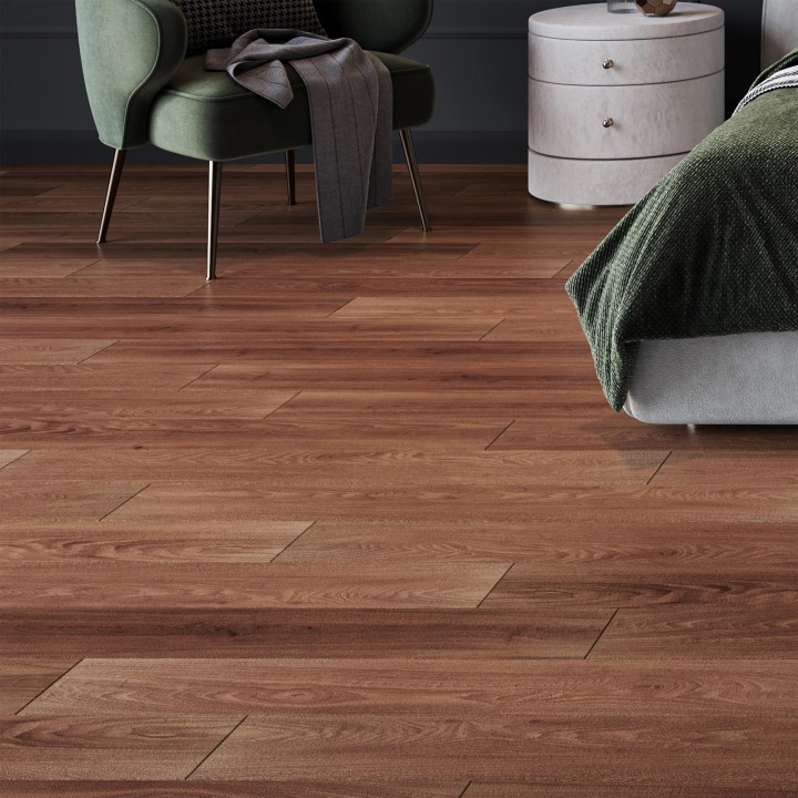 Castle Oak - Luxury Vinyl Click Flooring - 178mm x 1218mm - Insitu