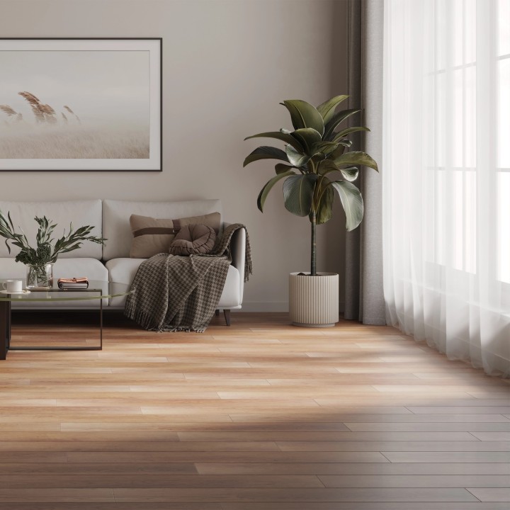 Manor Oak - Luxury Vinyl Click Flooring - 178mm x 1218mm - Insitu