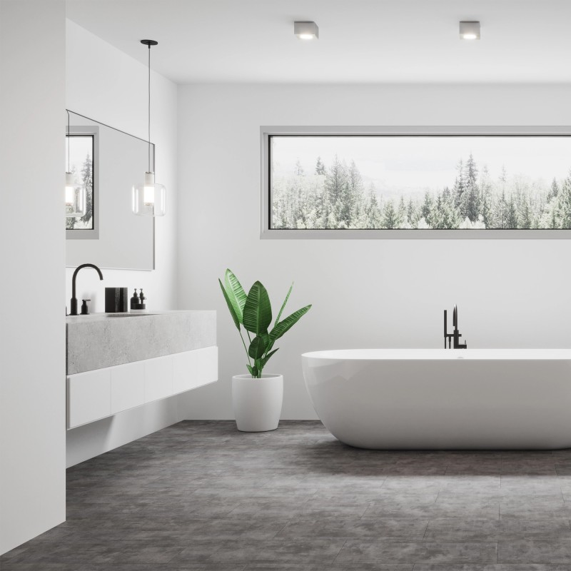 Gotham Grey - Luxury Vinyl Click Flooring - 178mm x 1218mm