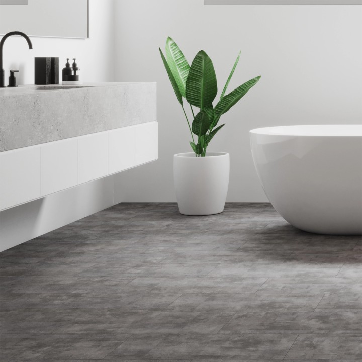 Gotham Grey - Luxury Vinyl Click Flooring - 178mm x 1218mm