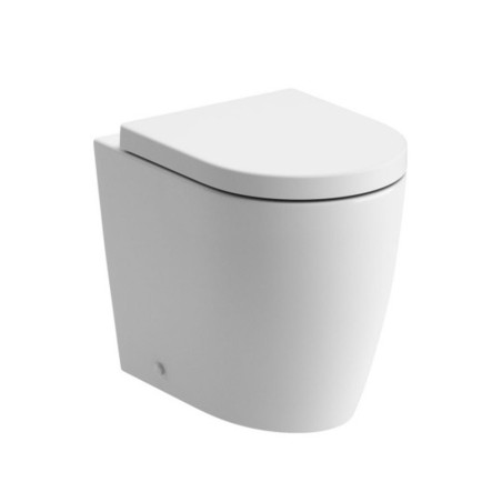 Milan Rimless Back To Wall Toilet & Soft Close Seat