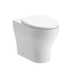 Trento Rimless Back To Wall Toilet & Soft Close Seat